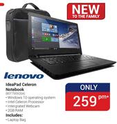 Lenovo Ideapad Celeron Notebook 80T7005QSA