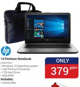 HP 14 Pentium Notebook W4M70EA