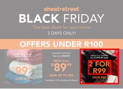 Sheet Street : Black Friday (29 Nov - 1 Dec 2019), page 1