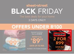Sheet Street : Black Friday (29 Nov - 1 Dec 2019), page 1