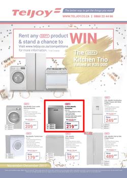Teljoy : Christmas Catalogue 2017 (1 Nov - 31 Dec 2017), page 1