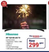 Hisense 49" Full HD LED TV HX49M2160NF