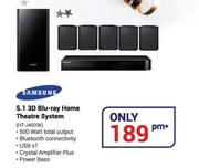 Samsung 5.1 3D Blu-Ray Home Theatre System HT-J4500K