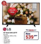 LG 55" Smart UHD LED TV 55UJ620