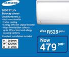 Samsung 9000 BTU/h Boracay Aircon AR09MQFRBWKNFA