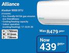 Alliance Alaskan 9000 BTU FOUS09X