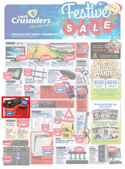 Cash Crusaders : Festive Sale (17 Nov - 7 Dec 2014), page 1