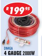 Dixon Amplifier Installation Kits 4 Gauge 2000W(DN4GA)