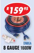 Dixon Amplifier Installation Kits 8 Gauge 1600W(DN8GA)