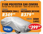 210D Polyester Car Covers Hatchback(Medium)