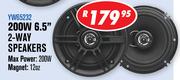Jebson 200W 6.5" 2-Way Speakers(YW65232)