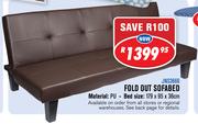 Fold Out Sofabed JNS3666