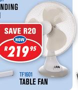 Amber 40Cm Table Fan TF1601