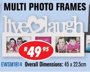 Multi Photo Frames 45x22.5Cm EWSM1814