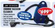 Dixon 2000W Vaccum Cleaner CSH4801