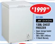 Dixon 130L Chest Freezer DCF130W