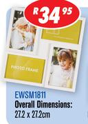Multi Photo Frames 27.2x27.2Cm EWSM1811