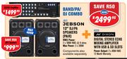 Jebson/Dixon Band/PA/DJ Combo