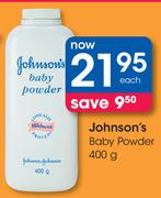 Johnson's Baby Powder-400g