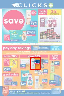 Clicks : Feel Good Pay Less (20 Nov - 9 Dec 2014), page 1
