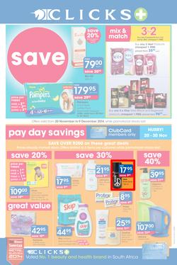 Clicks : Feel Good Pay Less (20 Nov - 9 Dec 2014), page 1