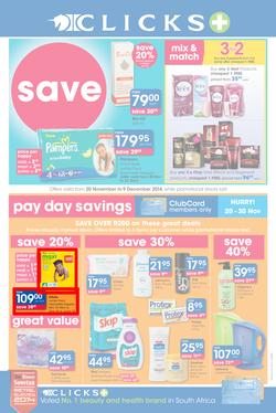 Clicks : Feel Good Pay Less (20 Nov - 9 Dec 2014), page 1