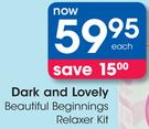 Dark & Lovely Beautiful Beginnings Relaxer Kit