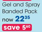 Easy Wave Gel & Spray Banded Pack-Each