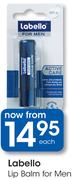 Labello Lip Balm For Men