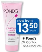 Pond's Oil Control Face Products