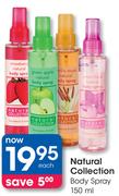 Natural Collection Body Spray-150ml
