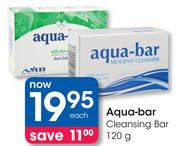 Aqua-Bar Cleansing Bar-120G Each