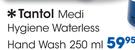 Tantol Medi Hygiene Waterless Hand Wash-250ml