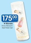 Mavala Snow Blossom Nail Polish Set-Per Set
