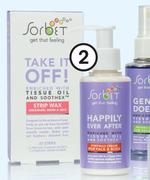Sorbet Depilatory Underarm, Bikini & Legs Strip Wax, Post Wax Cream-120ml Or Pre Wax Cleanser Spray-