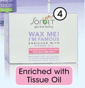 Sorbet Depilatory-Microwaveable Film Wax Tub-400g