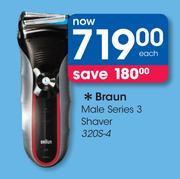 Braun Male Series 3 Shaver 320S-4