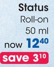 Status Roll-On - 50ml