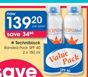 Techniblock Banded Pack-2 x 150ml Per Pack