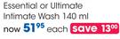 Gyna Guard Essential Or Ultimate Intimate Wash-140ml Each