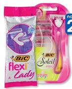 Bic Ladies Triple Blade Disposable Razors Flexi Lady-Per Pack