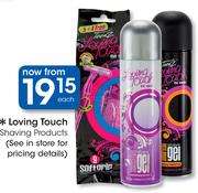 Loving Touch Shaving Products-Each