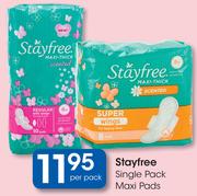Stayfree Single Pack Maxi Pads-Per Pack