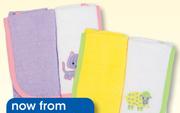 Clicks 6-Pack Terry Face Cloths-Per Pack