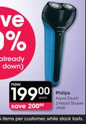 Philips Aqua Touch 2-Head Shaver AT600