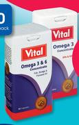 Vital Omega 3 Concentrate-30 Capsules