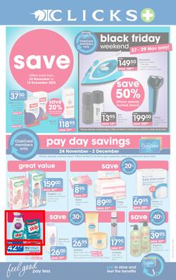 Clicks : Save (24 Nov - 13 Dec 2015), page 1