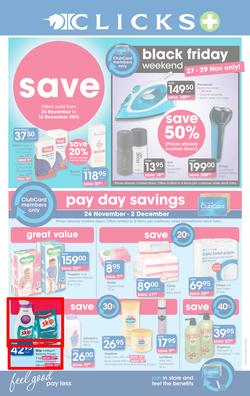 Clicks : Save (24 Nov - 13 Dec 2015), page 1