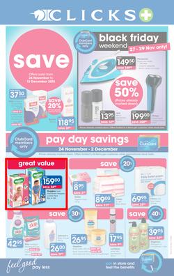 Clicks : Save (24 Nov - 13 Dec 2015), page 1