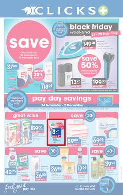 Clicks : Save (24 Nov - 13 Dec 2015), page 1